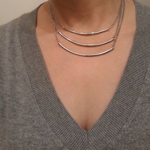 Metal Jewelry - 🍉Final price drop! NWT Metal 3 chain necklace Metal Jewelry - 🍉Final price drop! NWT Metal 3 chain necklace